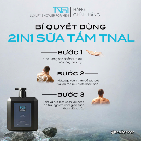 Tnal Luxury Shower For Men 500ml