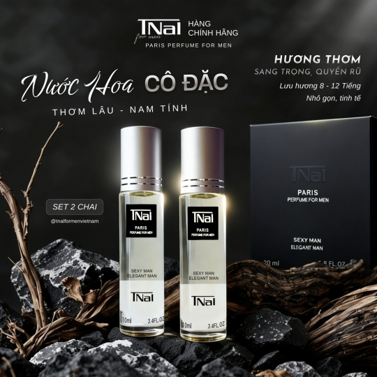 Tnal Paris Perfume - 10mlx2chai