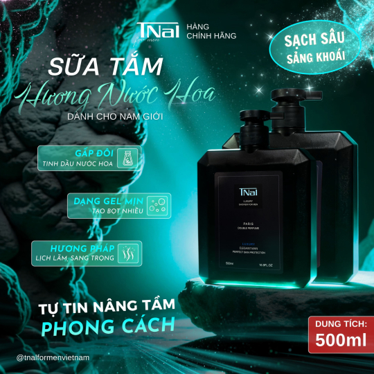 Tnal Luxury Shower For Men 500ml