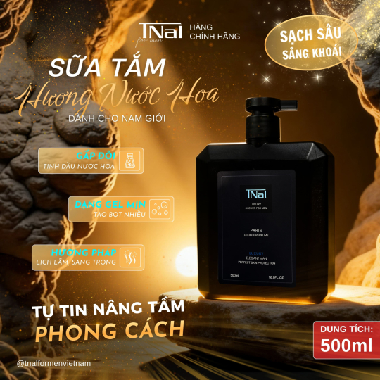 Tnal Luxury Shower For Men 500ml