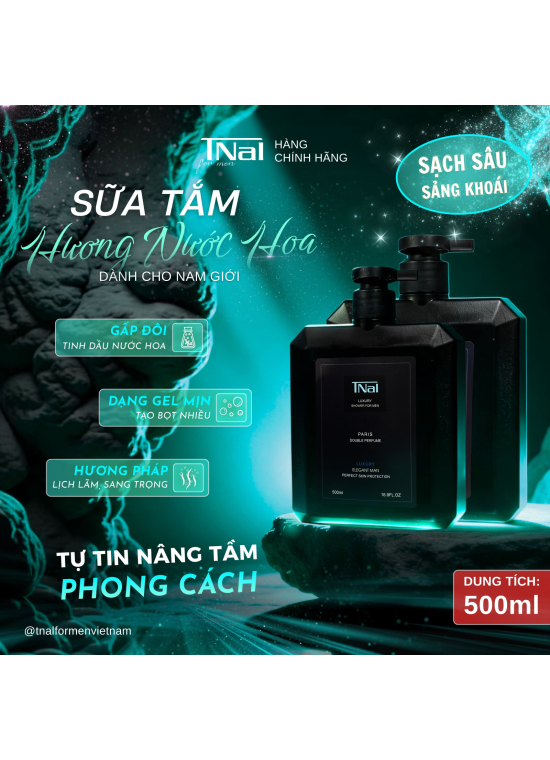 Tnal Luxury Shower For Men 500ml