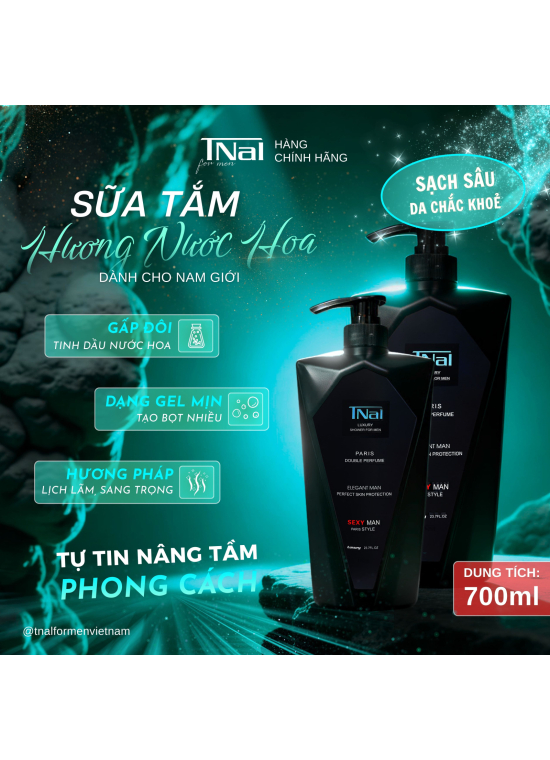 Tnal Luxury Shower For Men 700ml